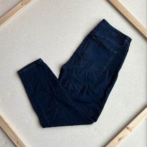 PAIGE Hoxton Crop Denim -Dark Wash